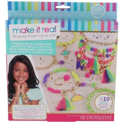 Sieraden Maken>Spectron Make It Real neon armband met bedeltjes maken