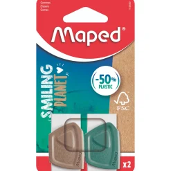 Tekenen / Kleuren>Maped Gum 2 Stuks FSC