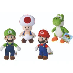 Overige> Mario pluche 20 cm 4 assorti