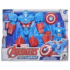 Actiefiguren|Jongens>Hasbro Marvel Avengers Mech Deluxe 15 Cm Figuur Asst