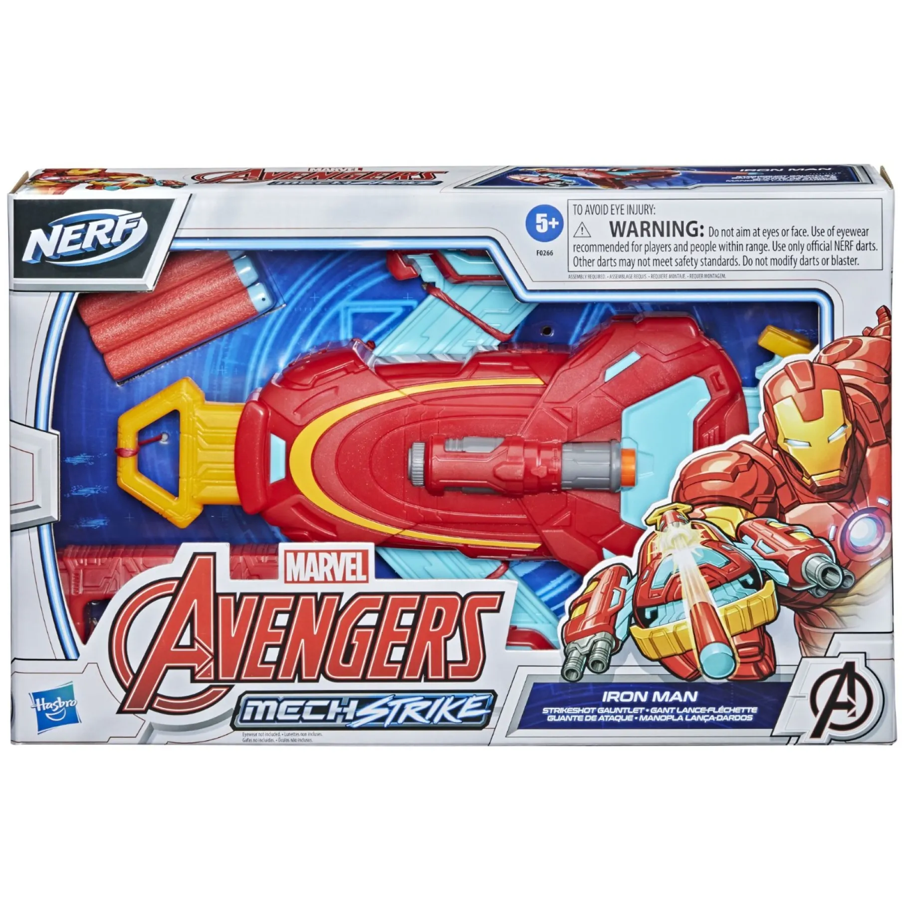 Actiefiguren|Jongens>Hasbro Marvel Avengers Mech Strike Iron Man Role Play
