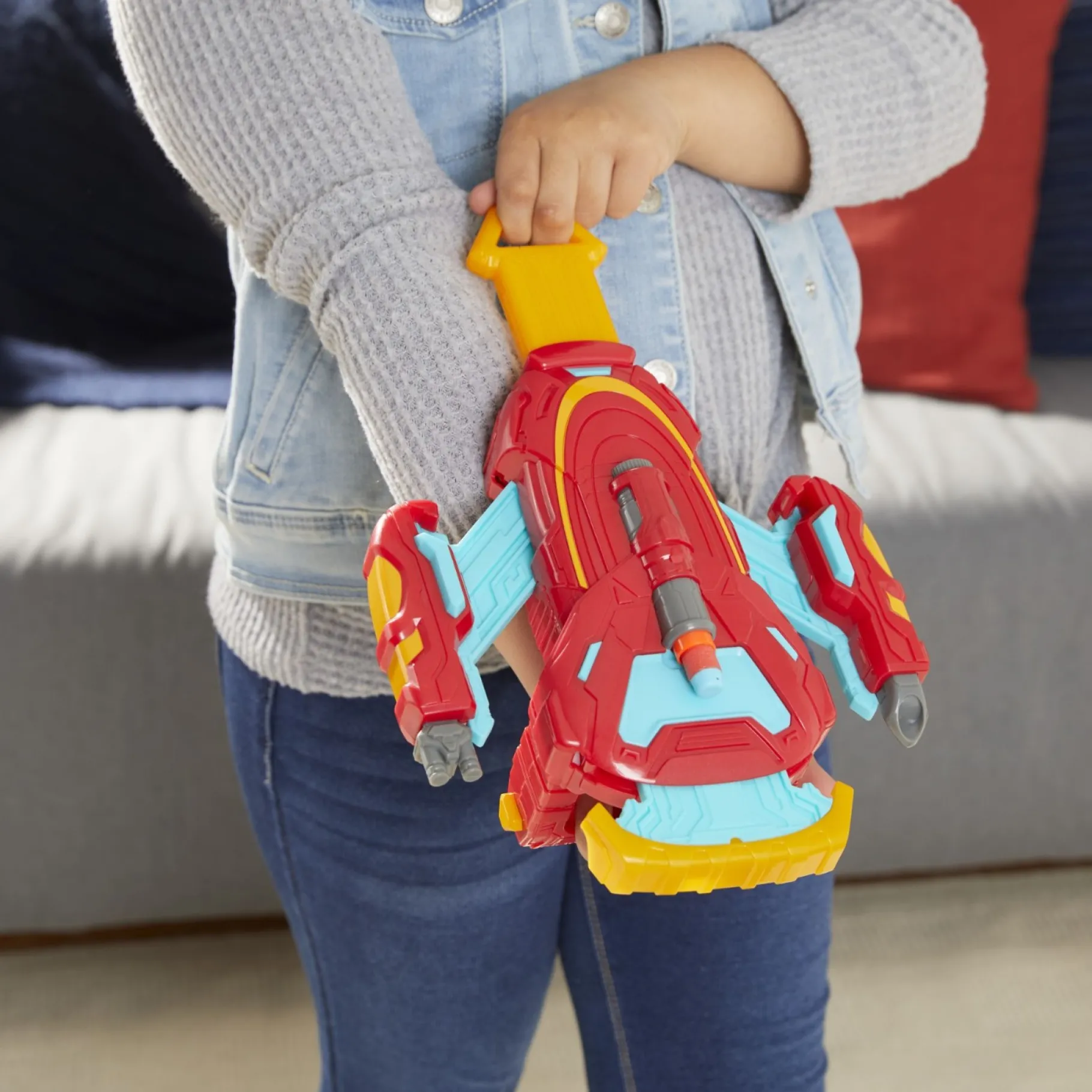 Actiefiguren|Jongens>Hasbro Marvel Avengers Mech Strike Iron Man Role Play