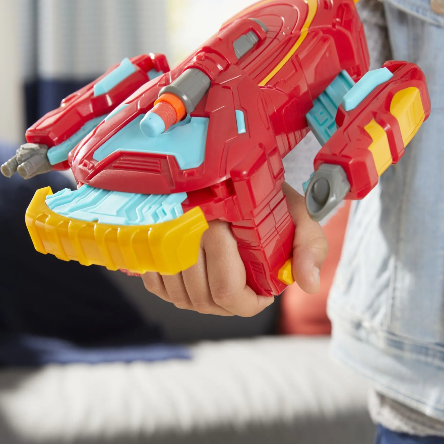 Actiefiguren|Jongens>Hasbro Marvel Avengers Mech Strike Iron Man Role Play