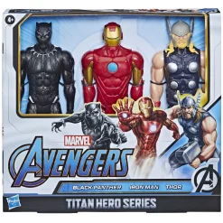 Actiefiguren|Jongens> Marvel Avengers Titan Hero Series 3-Pack
