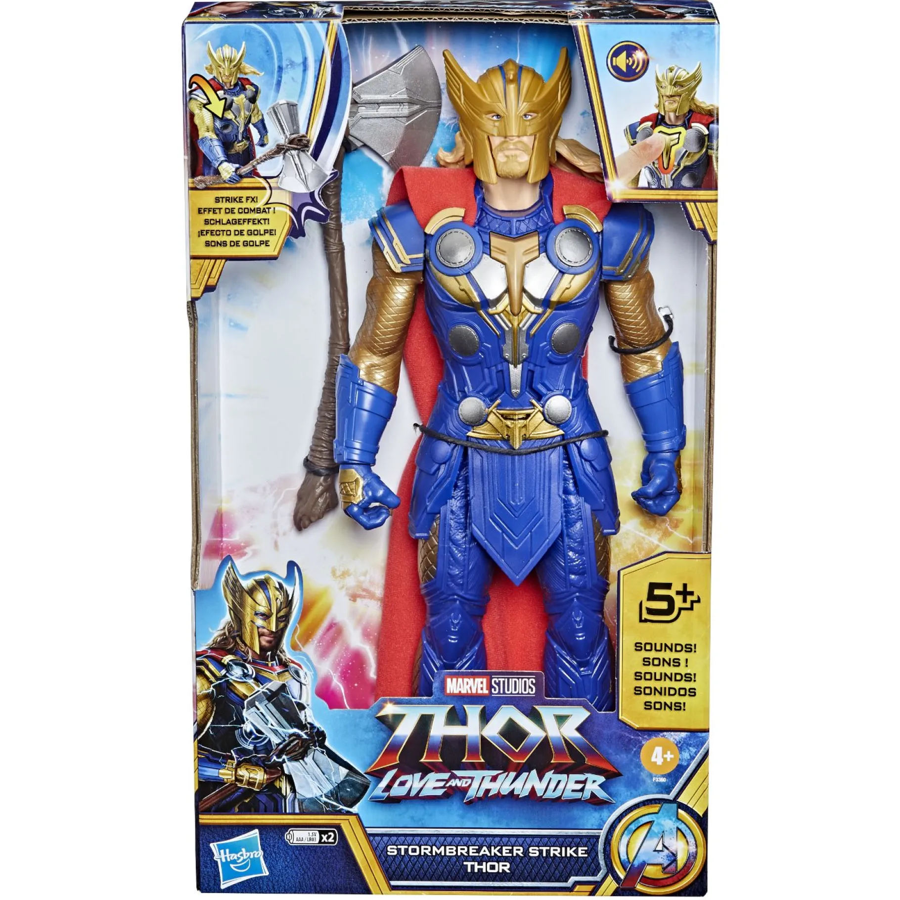 Jongens|Actiefiguren>Hasbro Marvel Avengers Titan Hero Stormbreaker Strike