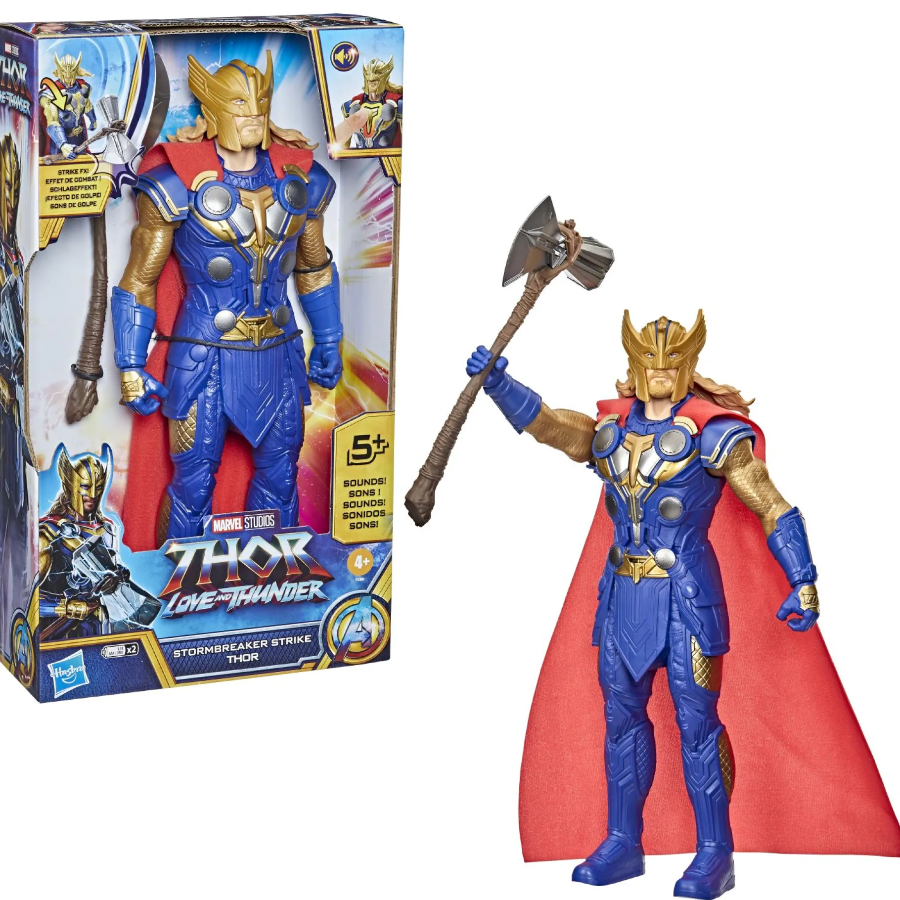 Jongens|Actiefiguren>Hasbro Marvel Avengers Titan Hero Stormbreaker Strike