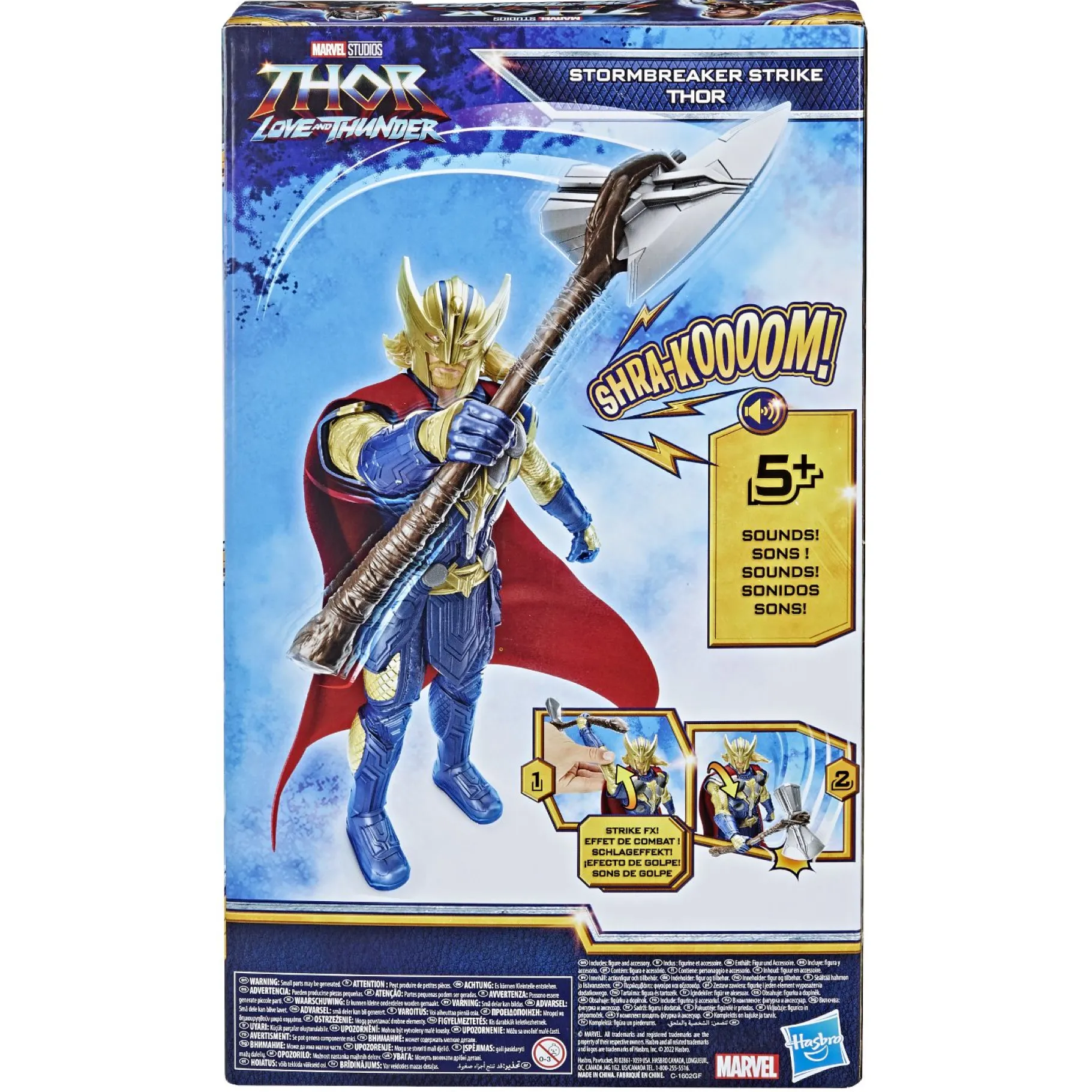 Jongens|Actiefiguren>Hasbro Marvel Avengers Titan Hero Stormbreaker Strike