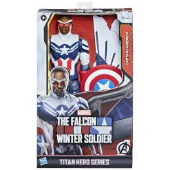 Actiefiguren|Jongens>Hasbro Marvel Avengers Titan Hero Captain America Falcon