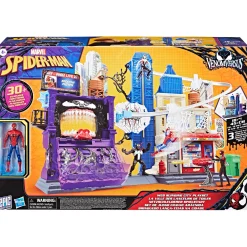Actiefiguren|Jongens> Marvel Spiderman 10 cm Venom versus Web city showdown