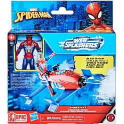 Actiefiguren|Jongens> Marvel Spiderman web splasher voertuig