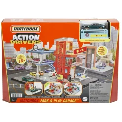 Auto's>Mattel Matchbox Park & Play Garage