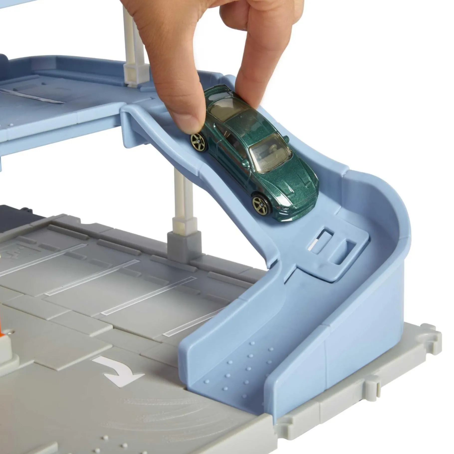 Auto's>Mattel Matchbox Park & Play Garage