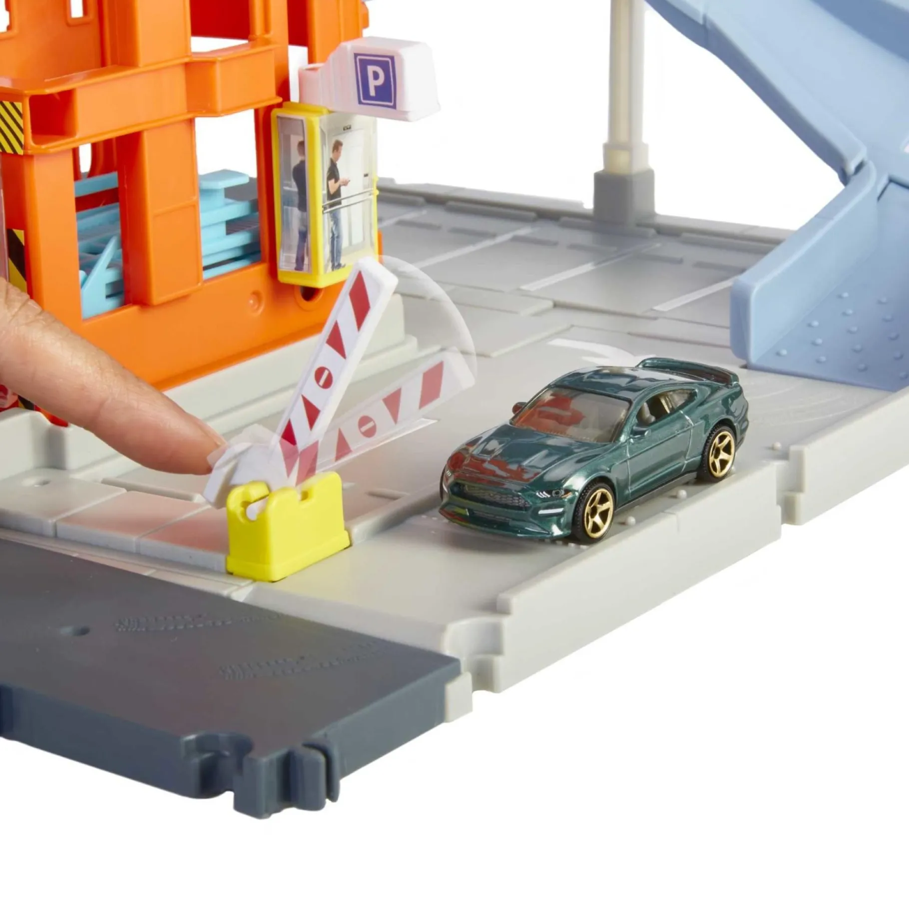 Auto's>Mattel Matchbox Park & Play Garage