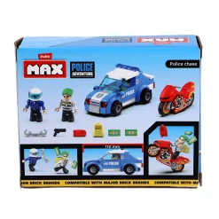 Bouwpakketten|Jongens> Max city politie auto 125-delig