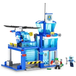 Bouwpakketten|Jongens> Max city politiebureau 321-delig