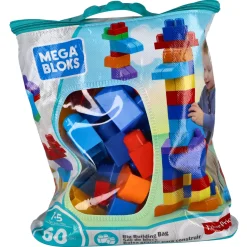 Bouwstenen>Mega Bloks First Builders Blokkentas 60 stuks