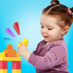 Bouwstenen></noscript>Mega Bloks First Builders Blokkentas 60 stuks