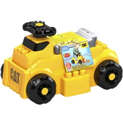 Voertuigen|Baby Voertuigen>Mattel Mega Bloks Loopfiguur CAT Build 'n Plow