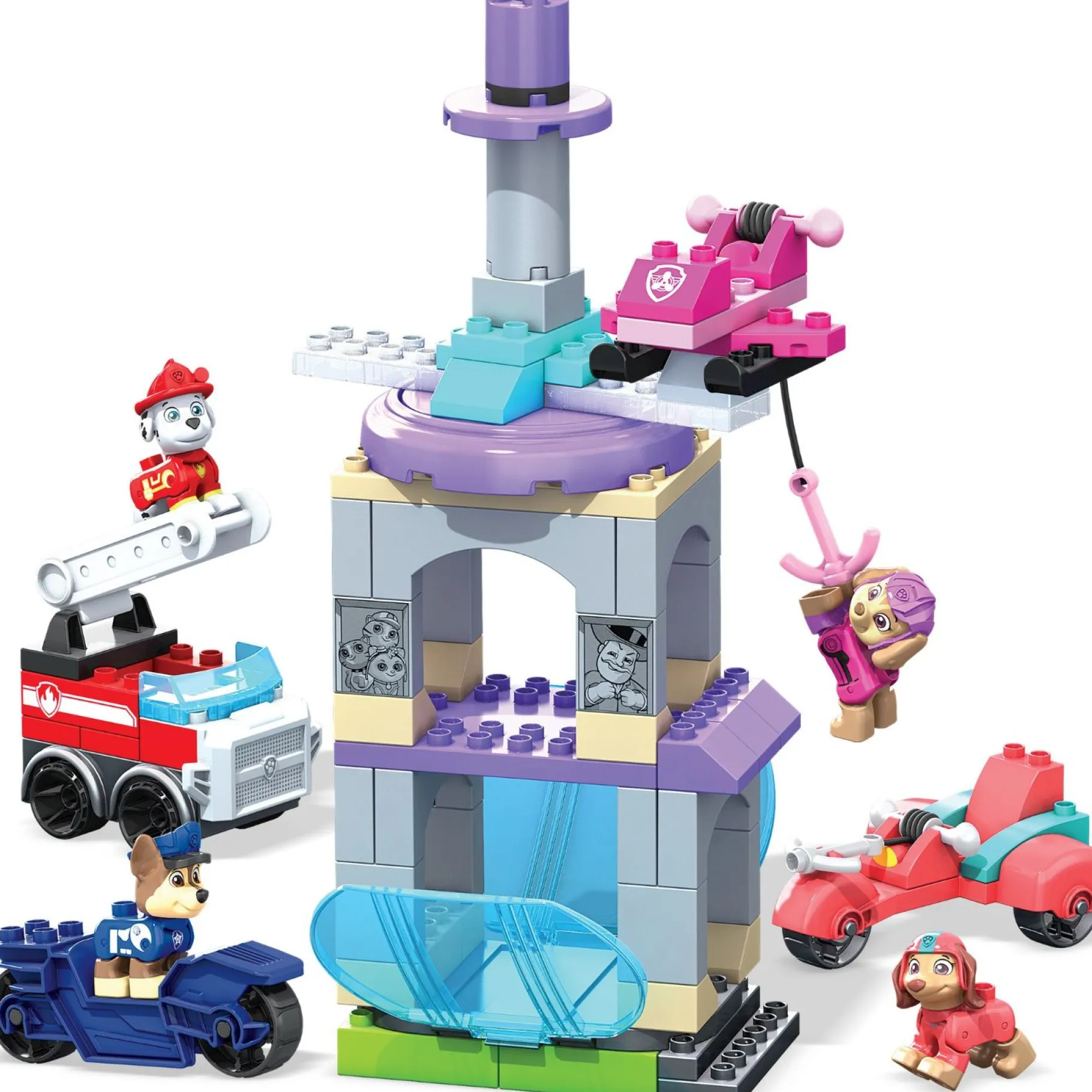 Bouwstenen>Mega Bloks PAW Patrol Ride En Rescue Vehicle Pack