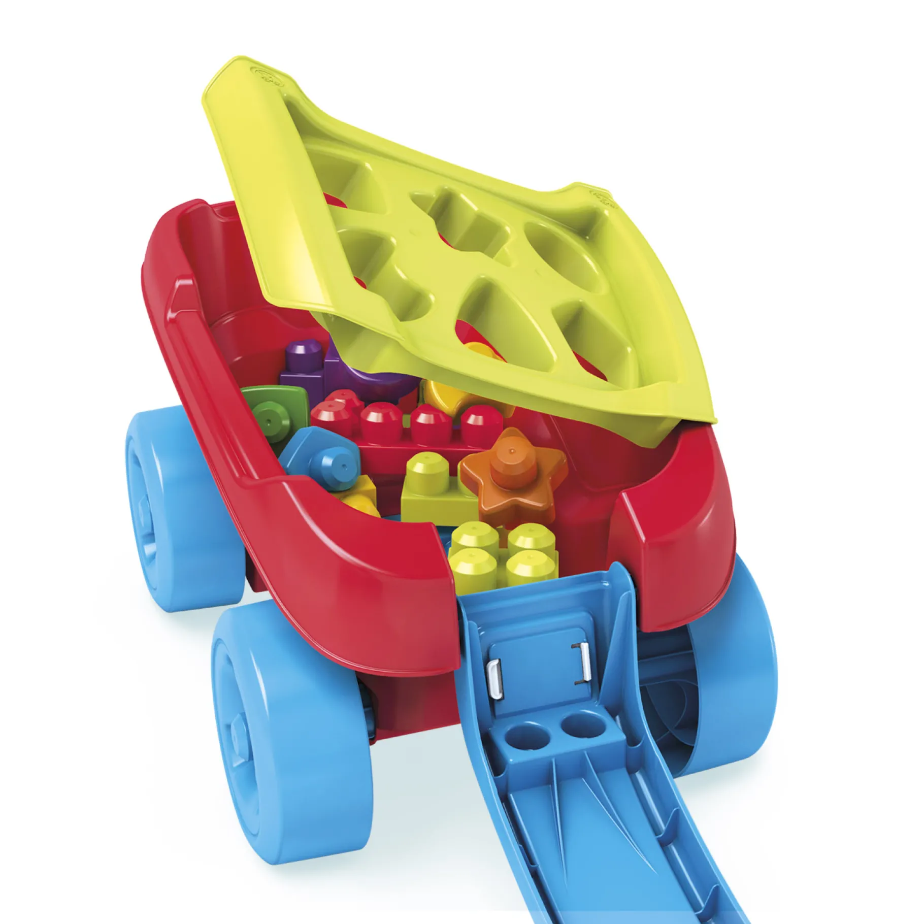 Vormenstoven|Speelsets Peuter>Mega Bloks Wagon Classic Fisher Price