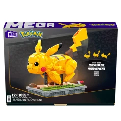 Bouwstenen|Jongens> Mega Construx Pokémon Bewegende Pikachu