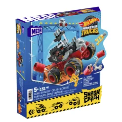 Auto's>Mega Bloks Mega Hot Wheels Monster Trucks Bone Shaker Crush  Course
