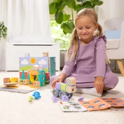Speelsets|Jongens></noscript> Melissa & Doug Blockables Town Play Set (73pc)
