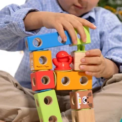 Speelsets|Jongens></noscript> Melissa & Doug Blockables Town Play Set (73pc)