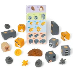 Babyspeelgoed> Melissa & Doug Blockables Woodland Friends  Playset Set (16pc)