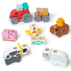Speelsets|Jongens> Melissa & Doug Blockables Farm Play Set (56pc)