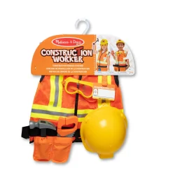 Rollenspel> Melissa & Doug Construction Worker Role Play  Costume Set