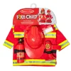 Rollenspel> Melissa & Doug Fire Chief Role Play Costume Set
