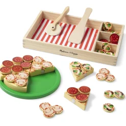 Meisjes> Melissa & Doug Wooden Pizza Party