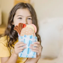 Babyspeelgoed></noscript> Melissa & Doug Wooden Slice & Stack Sandwich  Counter