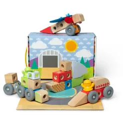 Jongens|Speelsets> Mellissa & Doug Blockables Vehicles Play Set