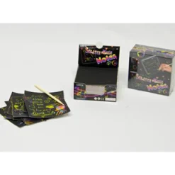 Paraplu's En Tassen|Krasfolie> Memoblaadjes Scratch 125  Vel