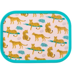 Schoolbekers En Broodtrommels>Mepal Campus Broodtrommel Leopard