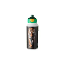 Schoolbekers En Broodtrommels> Mepal Campus Drinkfles pop-up 400 ml - wild tiger