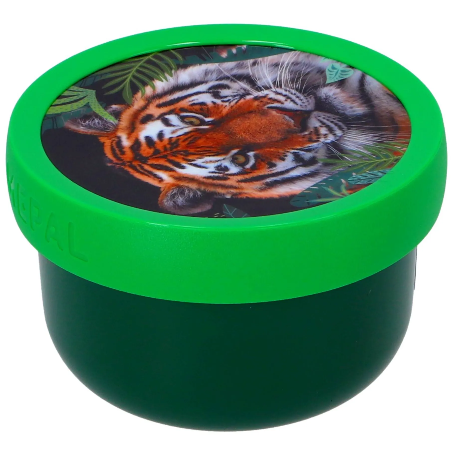 Schoolbekers En Broodtrommels>Mepal Campus Fruitbox 300 ml - wild tiger