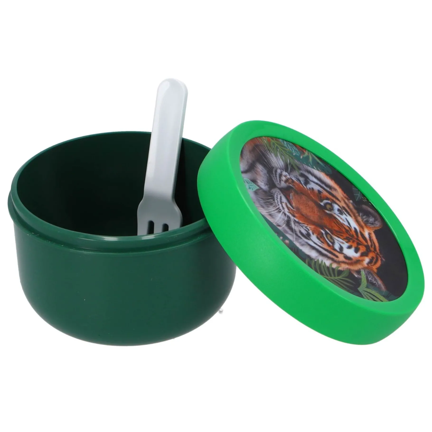 Schoolbekers En Broodtrommels>Mepal Campus Fruitbox 300 ml - wild tiger