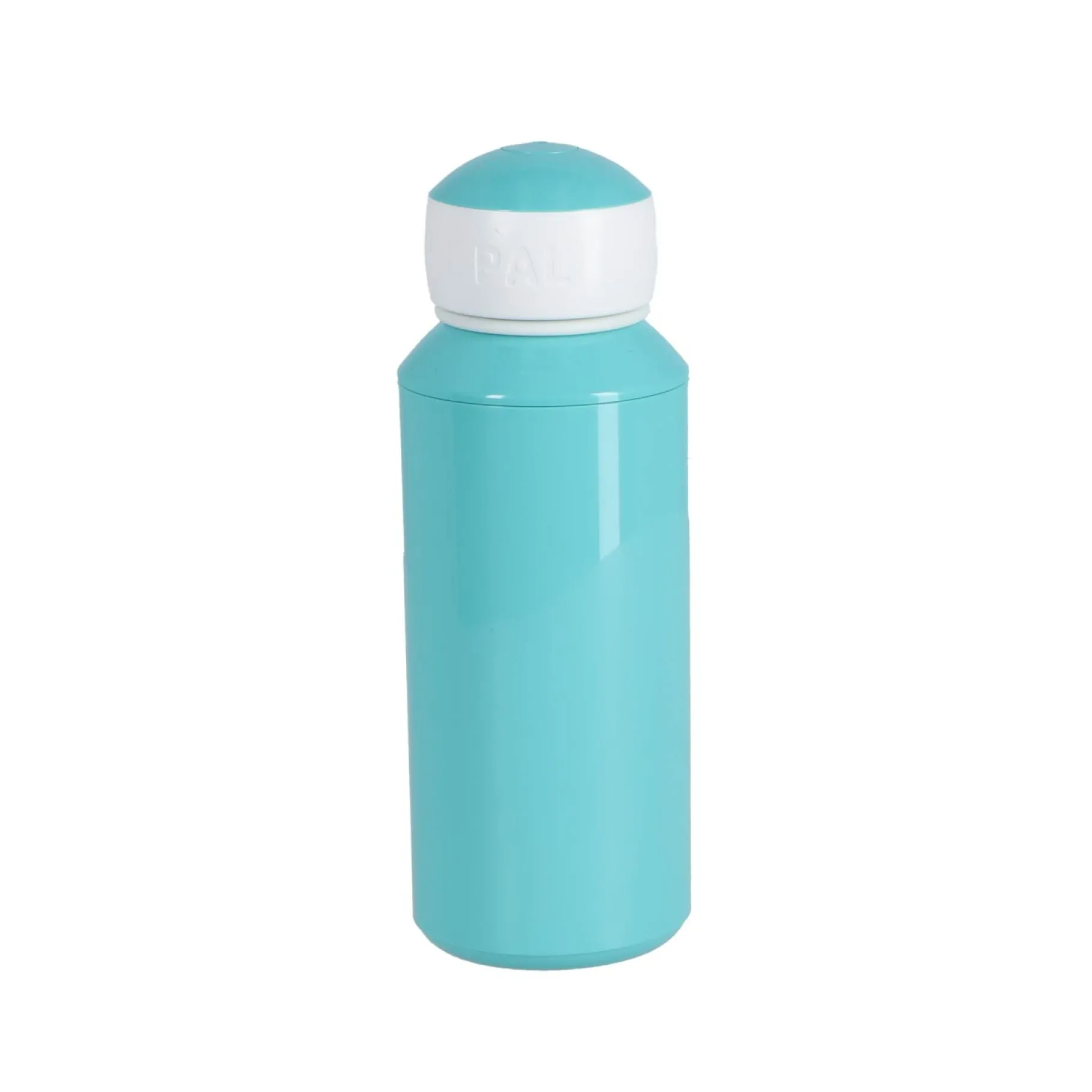 Schoolbekers En Broodtrommels>Mepal Drinkfles Campus Pop-Up Turquoise 400 ml