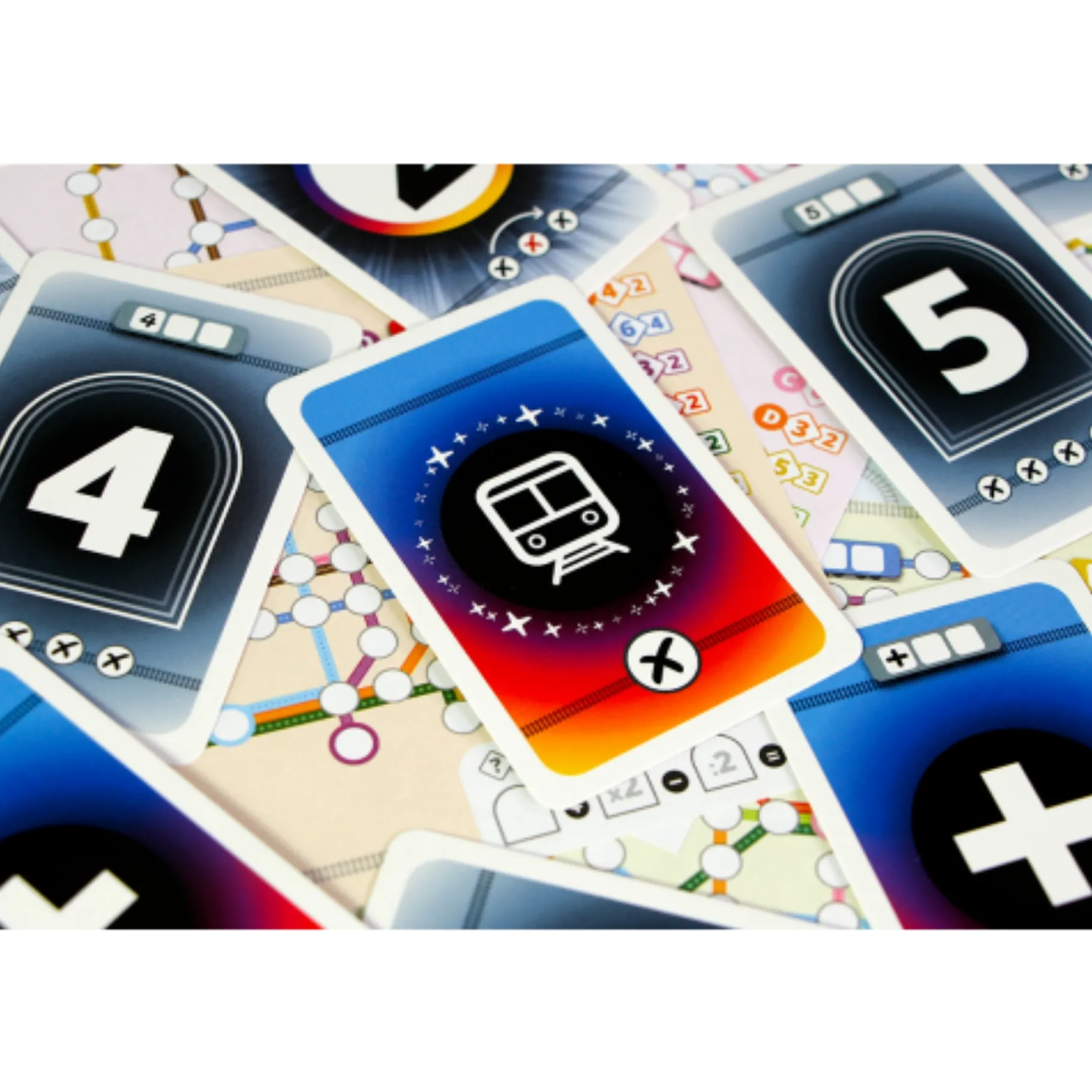 Kaartspellen>999-games Metrolijn - Kaartspel