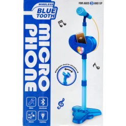 Speelgoedmicrofoons> Microfoon Karaoke Blauw