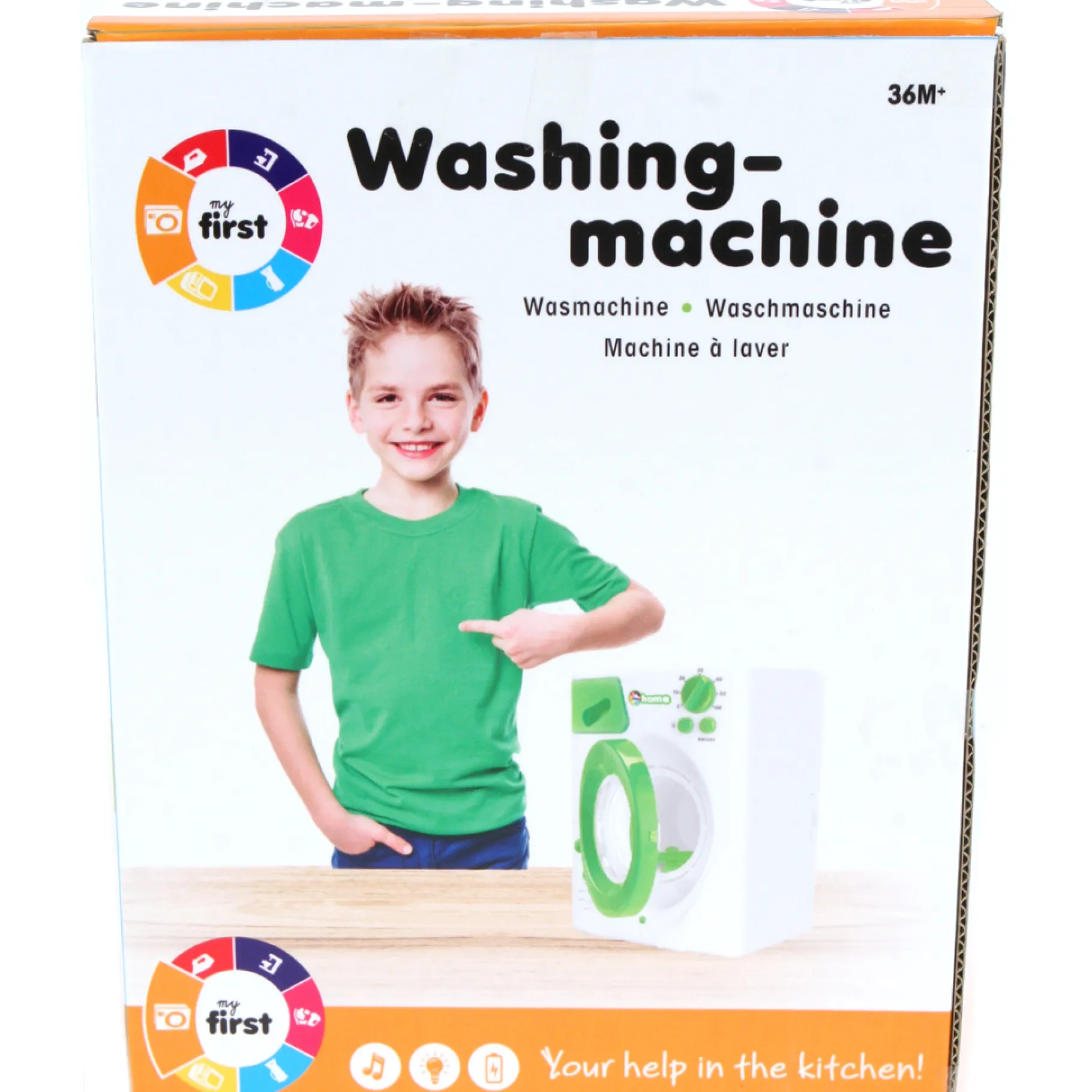Meisjes|Huishouding>My First Mijn Eerste Wasmachine Assorti