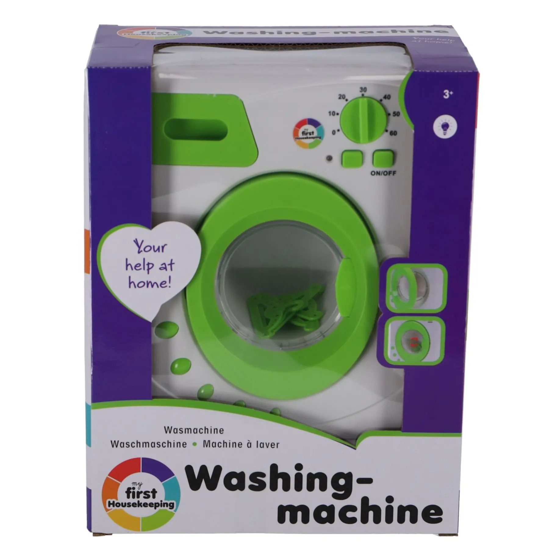 Meisjes|Huishouding>My First Mijn Eerste Wasmachine Assorti