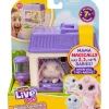 Poppenhuis|Meisjes> Mini Mama Surprise konijn rose little live pets