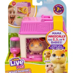 Poppenhuis|Meisjes> Mini Mama Surprise Mini Hamster little live pets
