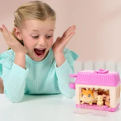 Poppenhuis|Meisjes></noscript> Mini Mama Surprise Mini Hamster little live pets