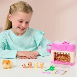 Poppenhuis|Meisjes></noscript> Mini Mama Surprise Mini Hamster little live pets