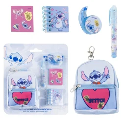 Sleutelhangers> Mini rugtas sleutelhanger set Stitch